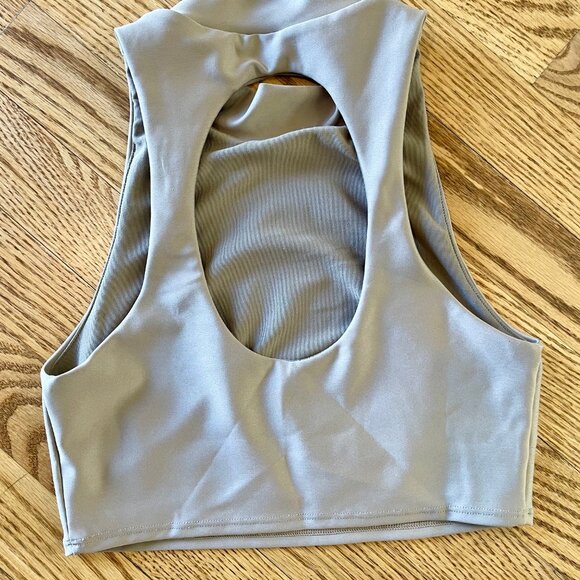 ALO Yoga Gray Leggings and Top Set - Picture 2 of 2
